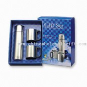 Vacuum Flask and Mug Gift Set with Volume of 500 and 220mL images