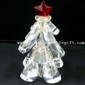 Crystal Tree Figurine with Red Star for Holiday small picture