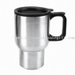 Double-walled Stainless Steel Car Mug with Capacity of 16oz small picture