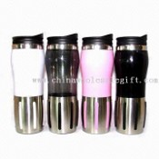 16oz Double-Wall Plastic Mugs with Inner Electroplate images