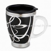 450ml Travel Mug, Made of Stainless Steel Liner and Ceramic Outer images