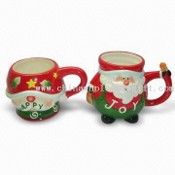 Ceramic Santa Claus Design Mug images
