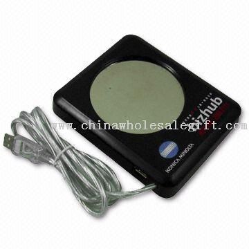 USB Cup Warmers CW-001-01 USB Cup Warmer with LED Indicator and an extra USB Hub
