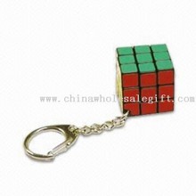 Magic Cube with keychain images