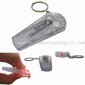 Plastic Whistle with LED Light and key holder small picture
