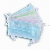 Disposable 3-ply Tie-on Face Masks images