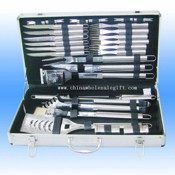 Conjunto de herramientas de barbacoa de acero inoxidable 30 PC images