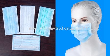 Disposable Face Mask With Uitrasonic Round Elastic