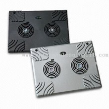 Laptop Desktop Stand/Cooling Pad with Built-in 2 Slim Fans images