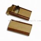 Wooden Case Flash Drive with Swivel USB Connector small picture