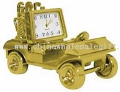 Gold-Tone Golf Cart Clock images