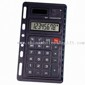 Eight Digits Handheld Calculator with Six Holes to Fix on Note Book small picture