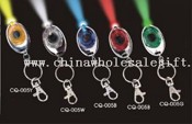 Led Round Keychain With Lithium Battery images