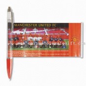 Plastic Banner Pen with Metal Parts images