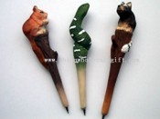 Hand Carved Wooden Pens images