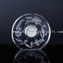 Crystal Clock with Movement Sourced from Seiko images