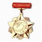 Gold Plated Medal, Made of Zinc Alloy, with Artistic Pattern small picture