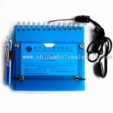 Spiral Notebook/Notepad with Name Card Holder images