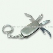 Small Multifunctional Pocket Knife with Keychain images