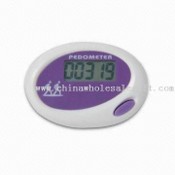 Mini Promotional Digital Single Function LCD Pedometer with Calorie Counter images