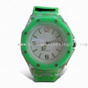Promotional Watch with Quartz Movement, Made of Plastic images