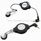 Retractable Portable Handsfree with Mini Earphone images