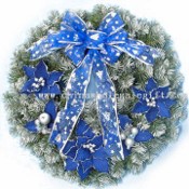 Decorated Noble Fir Wreath images