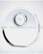 Beveled Crystal Circle Clock images