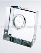Slanted Crystal Block Clock images