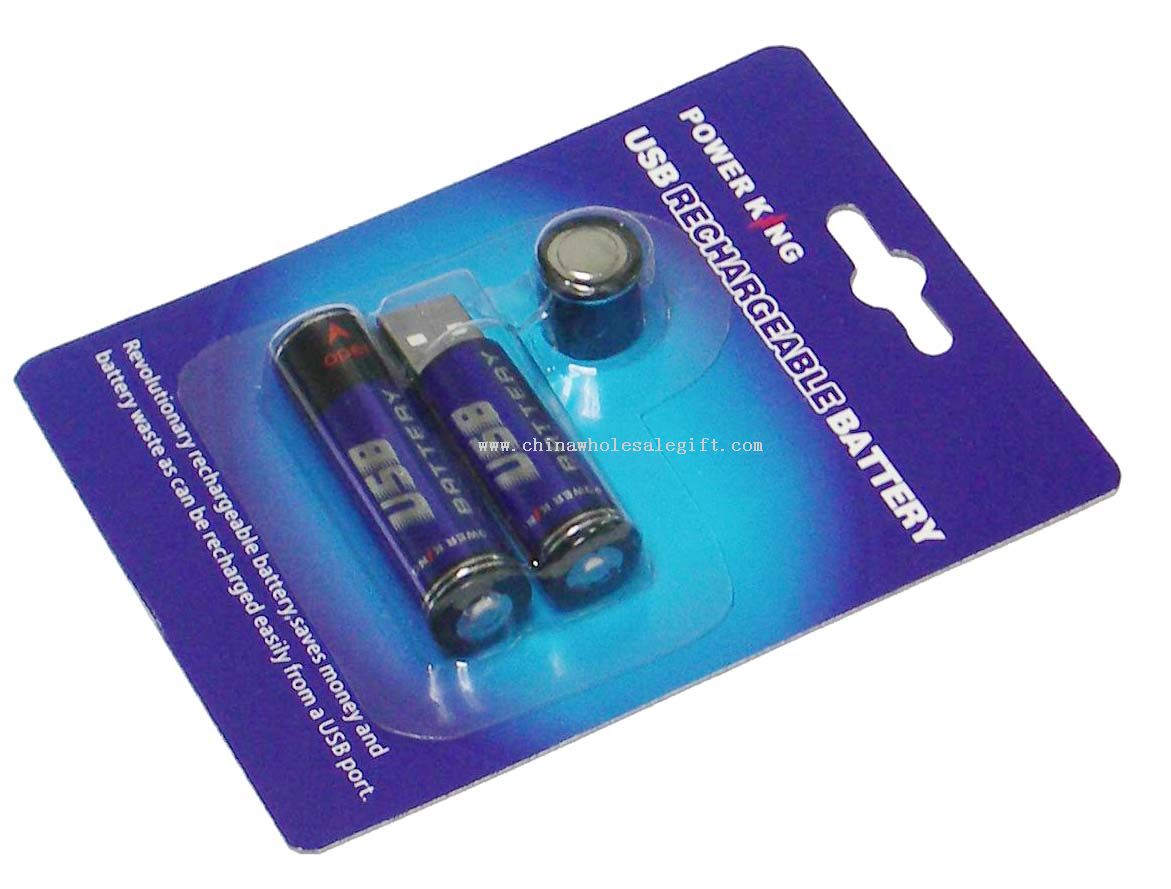 USB Rechargeable battery
