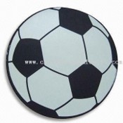 Souvenir Gift for 2010 World Cup, Used as Mouse Pad in Football Shape, Made of Rubber images