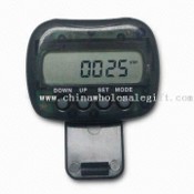 Pedometer with Step, Distance, and Calorie Counters images