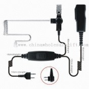 Two-way Radio Earphone with Light Duty Acoustic Tube Surveillance Kit images