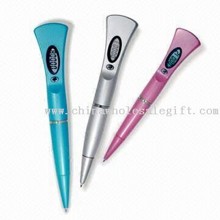Multifunctional Pedometer Pen with Two in One Plastic Step Counter, Calorie Counter, and Logo Space images