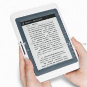 E-book Reader with E-ink Display Technology, G-sensor Function, and Memory of 4GB images