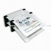 Executive Double Letter Tray with Rubber Leg Base for Firm Grip, Available in Size from A4 to C4 images