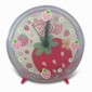 Promotional Desk Alarm Clock, Made of Plastic, Customized Dial is Welcome small picture