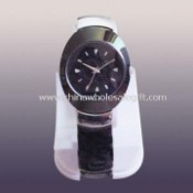 Quartz Analog Watch with Alloy Case and Band images