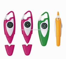 Carabiner Pen w/ compass function images