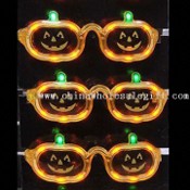 Glow LED Flashing Sunglasses with Vivid Design, Ideal for Discos or Concerts images