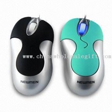 Mini Notebook Mouse with Retracrable Cable and 1,000DPI Resolution images