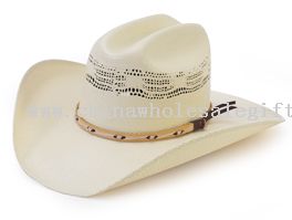 Bangora Straw Cattleman hat