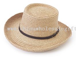 Gambler Raffia Straw Golf hat