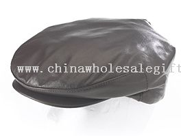 Ivy lambskin leather cap