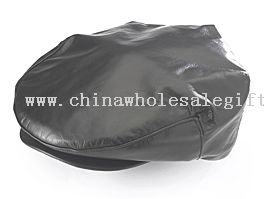 Ivy leather cap