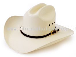 Shantung Straw Cattleman hat