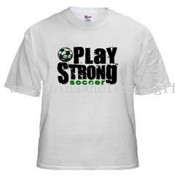 Play Strong White T-Shirt images