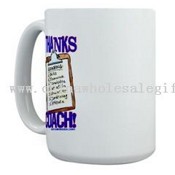 Thanks Coach! Large Mug images