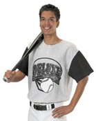 Two-Color Baseball Jersey images
