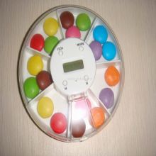 7-Compartments Pill Box with Time&Alarm images
